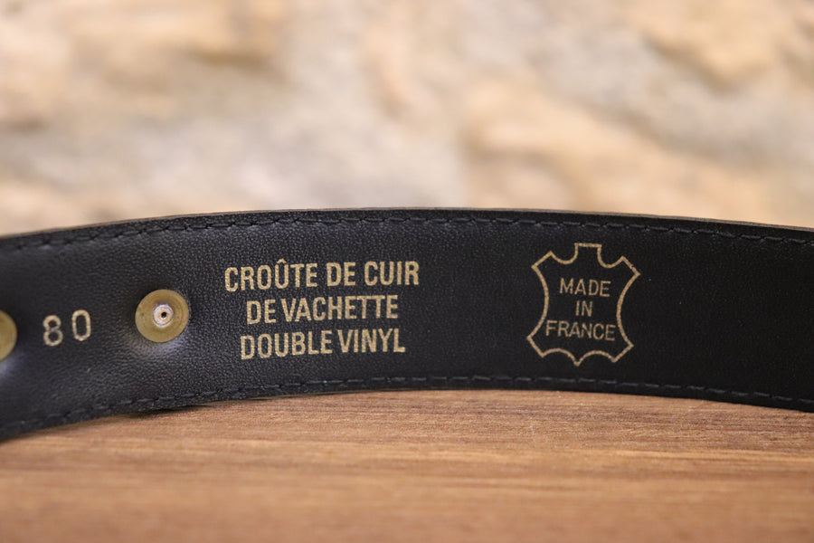 Ceinture en Cuir Croco
