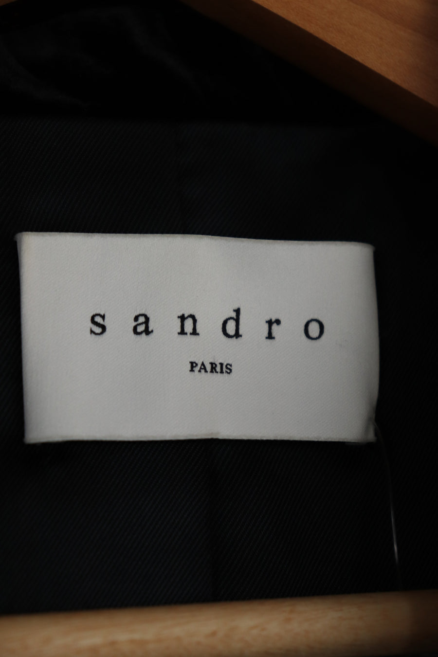 Sandro Blazer Effet Velours