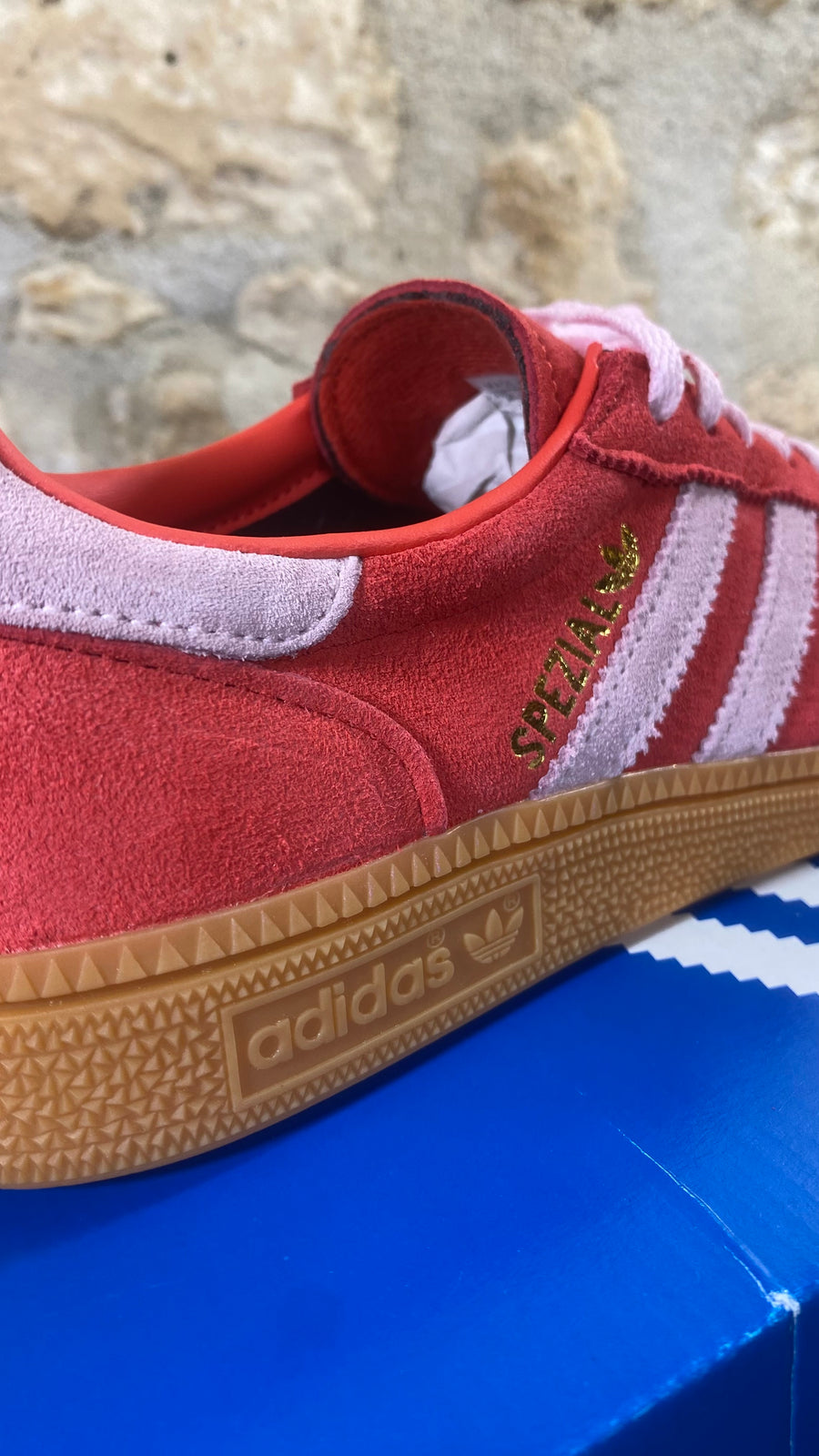 Adidas Handball Spezial Bright Red Clear Pink