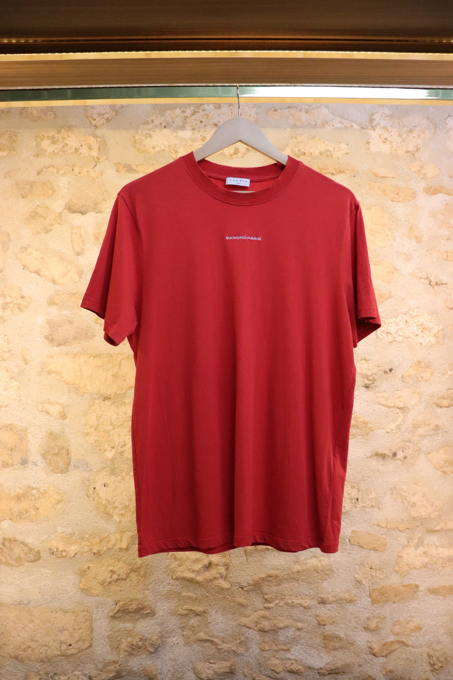Camiseta Sandro Bermellón