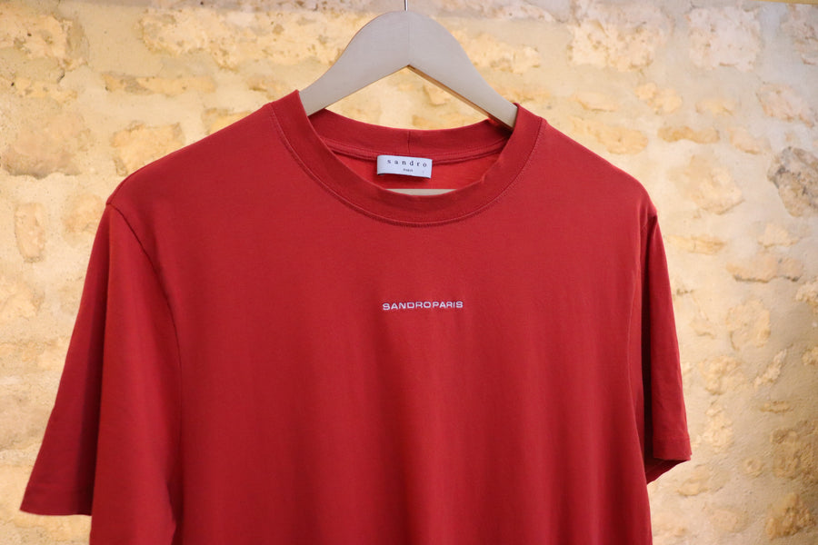 Camiseta Sandro Bermellón
