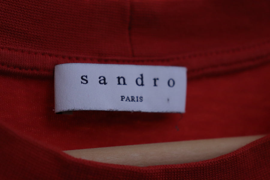 Camiseta Sandro Bermellón