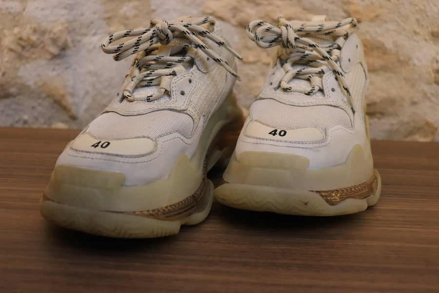 Balenciaga Triple S Beige