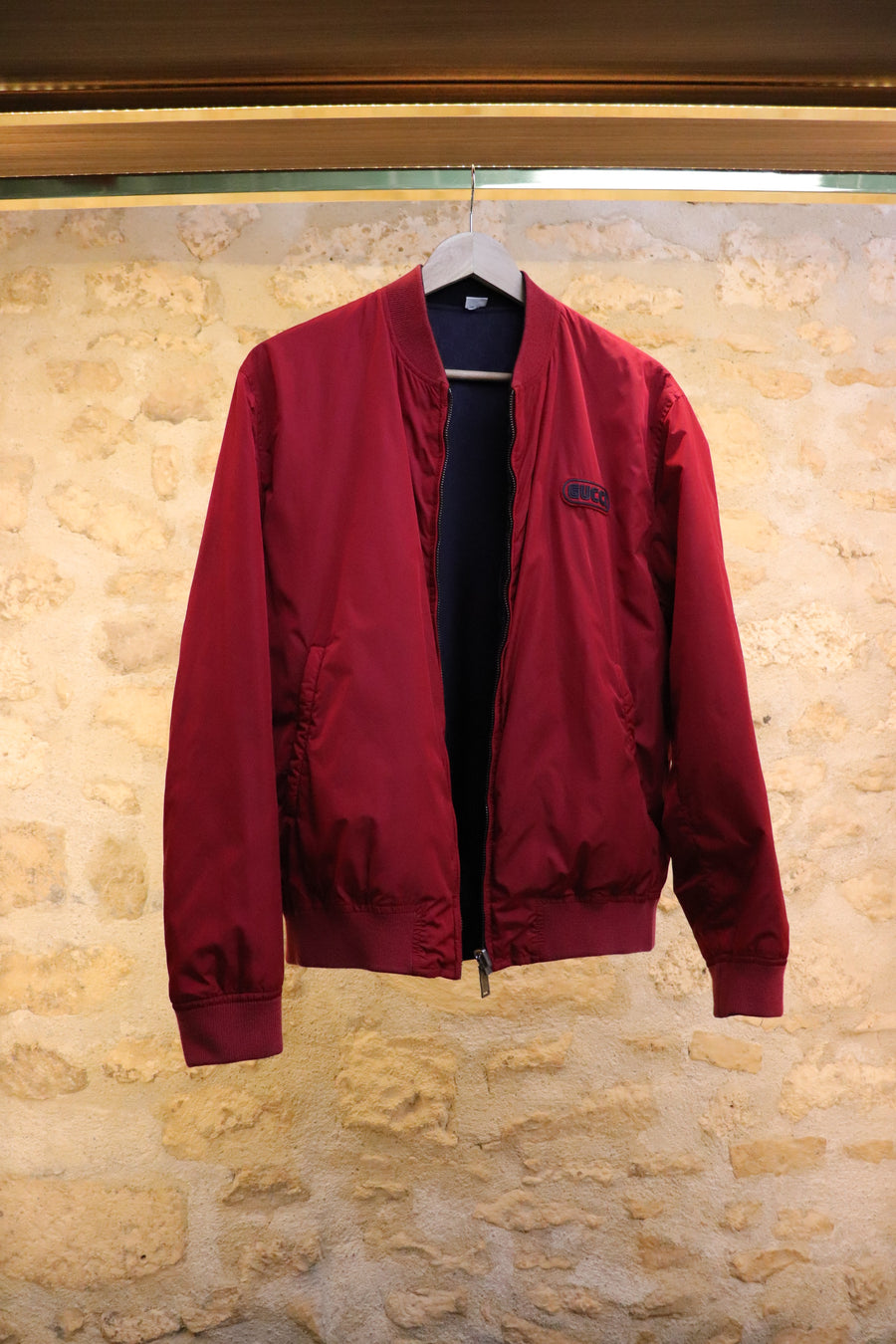 Gucci Veste Reversible GG Midnight Blue