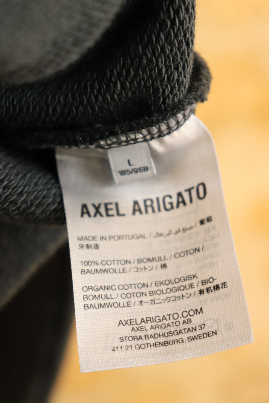 Monogram Hoodie Axel Arigato