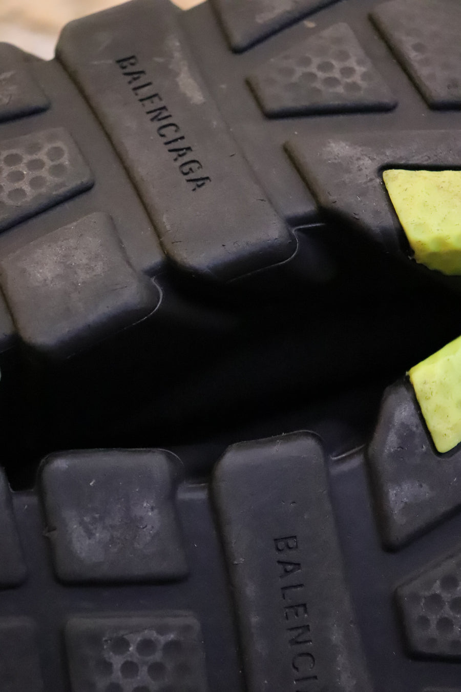 Balenciaga Speed ​​Trainer Clearsole Yellow Fluo