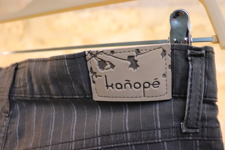 Kanopé Pantalon Rayé Marron