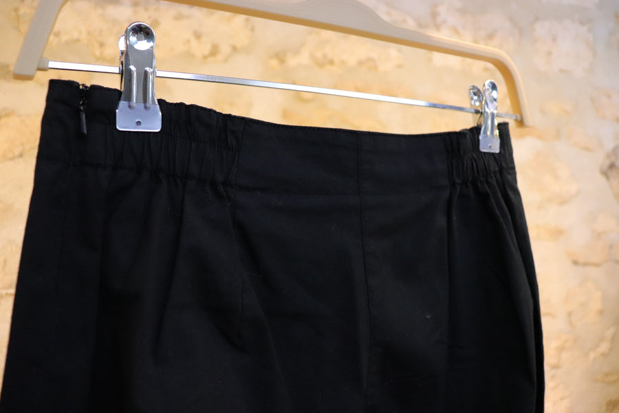 Damart Pantalon Noir Coton