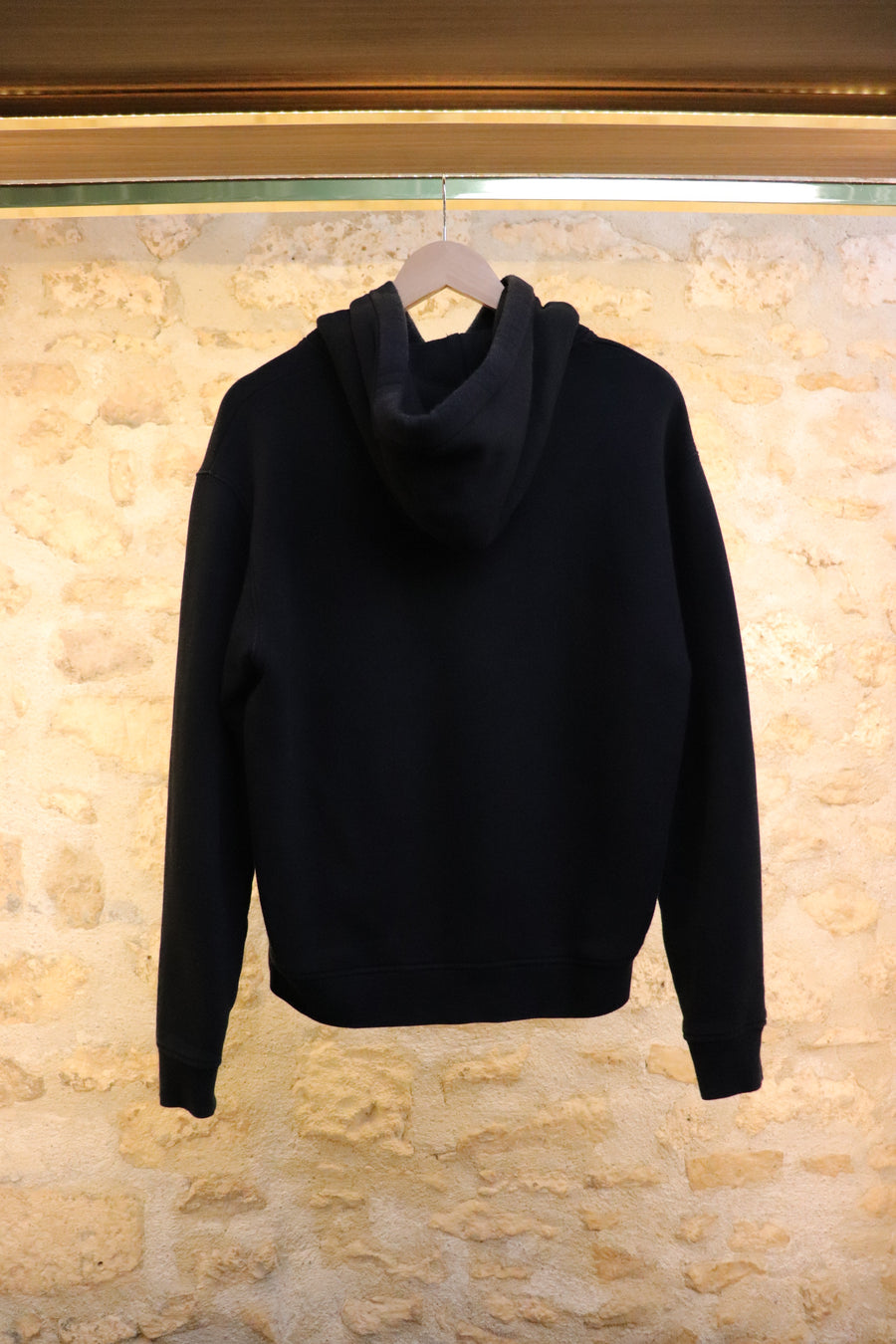 The Kooples Leather Logo Hoodie