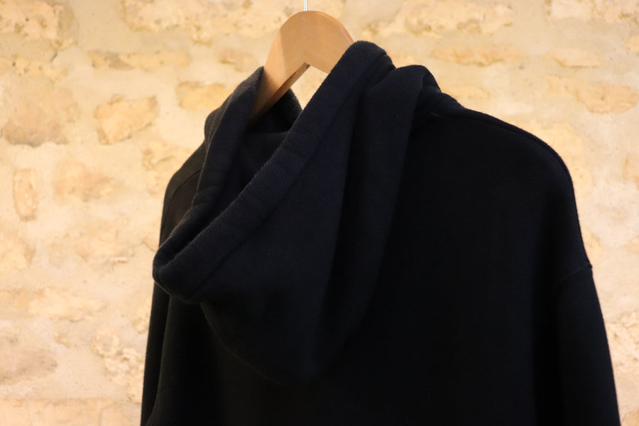 The Kooples Leather Logo Hoodie