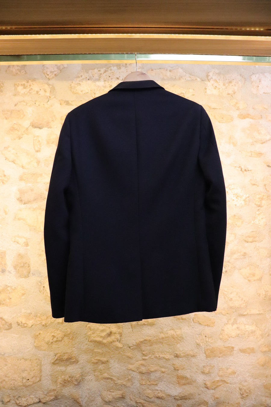 Sandro Blazer Midnight Blue en Laine