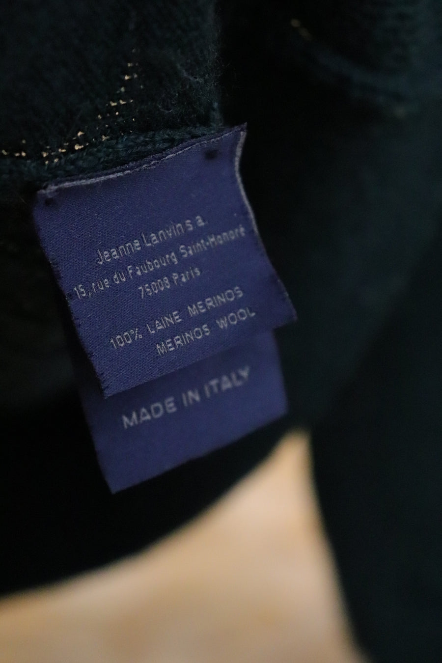 Lanvin Pull en Laine Mérinos