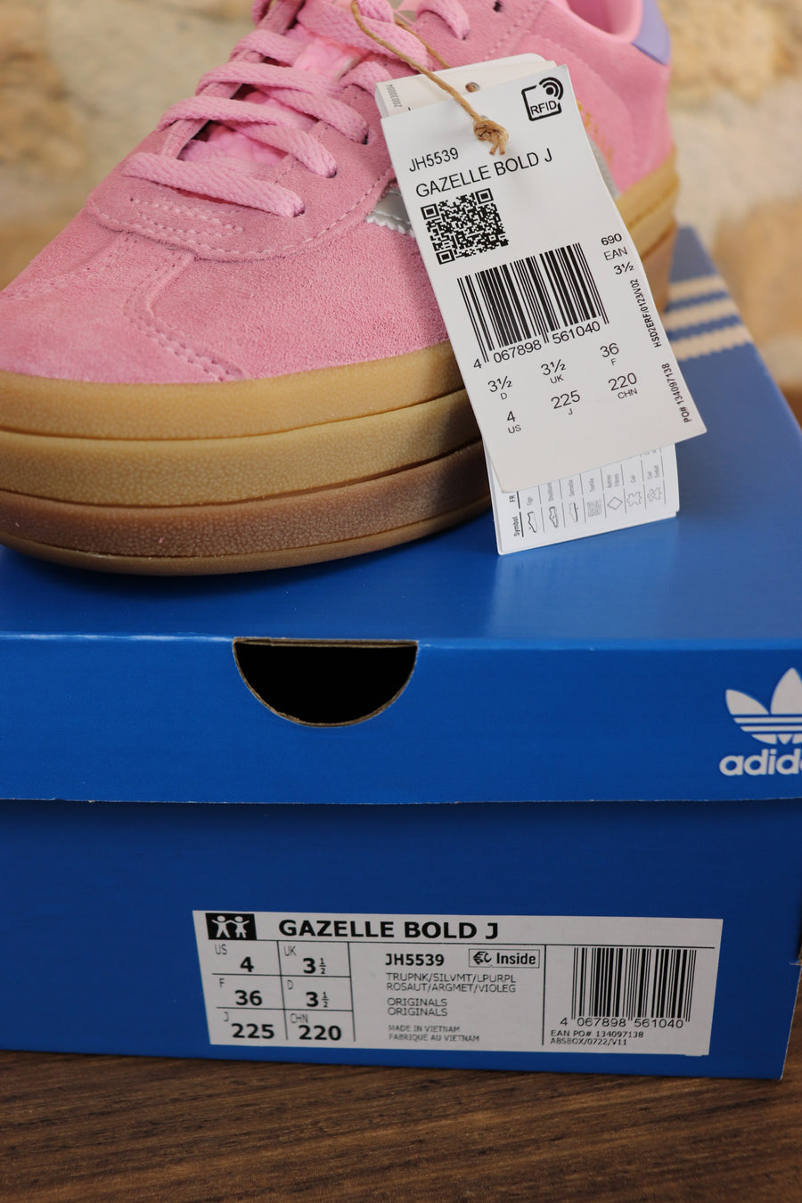 Adidas Gazelle Bold True Pink