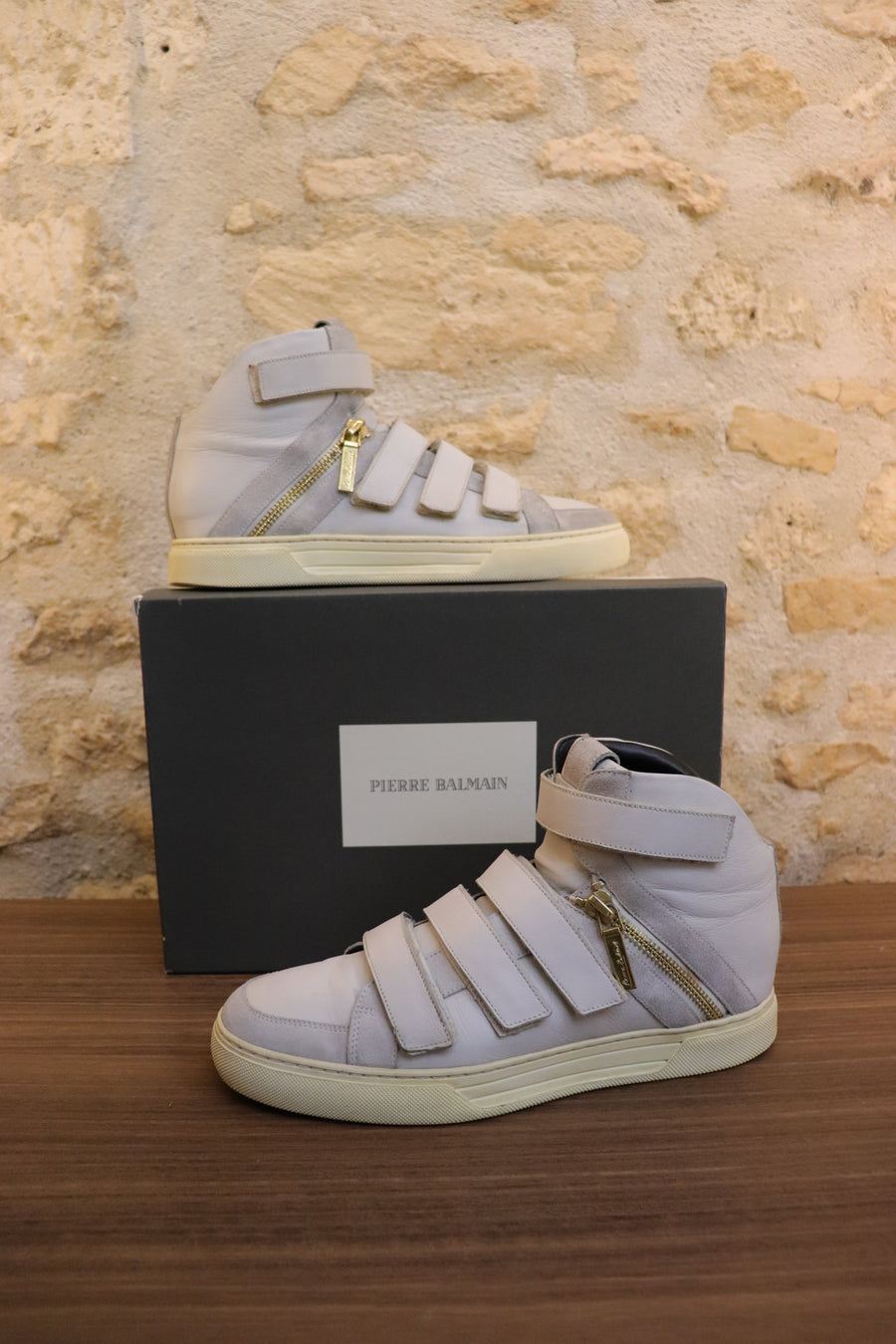 Balmain Paris Baskets Montantes