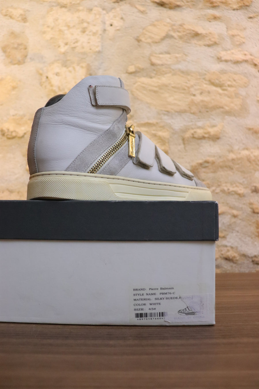 Balmain Paris Baskets Montantes