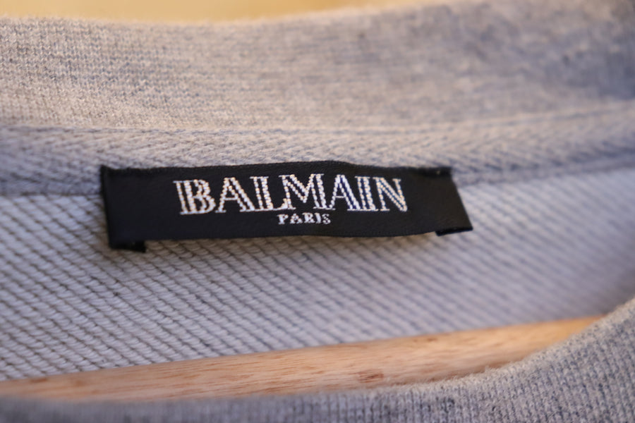 Balmain Paris Crew Neck Sweater