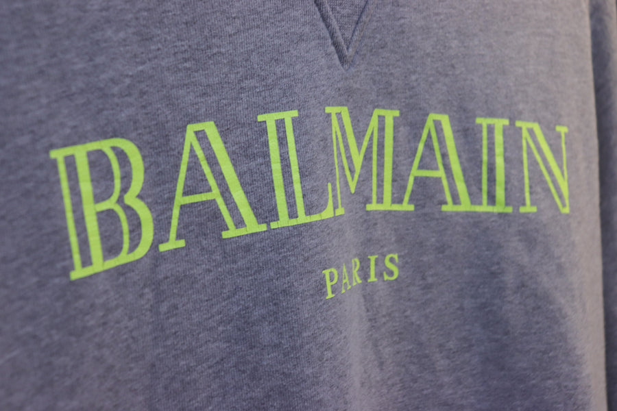 Balmain Paris Crew Neck Sweater