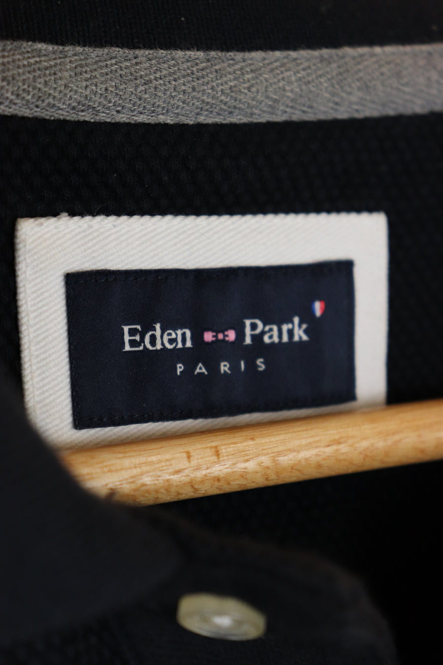 Eden Park Polo manche longue en maille