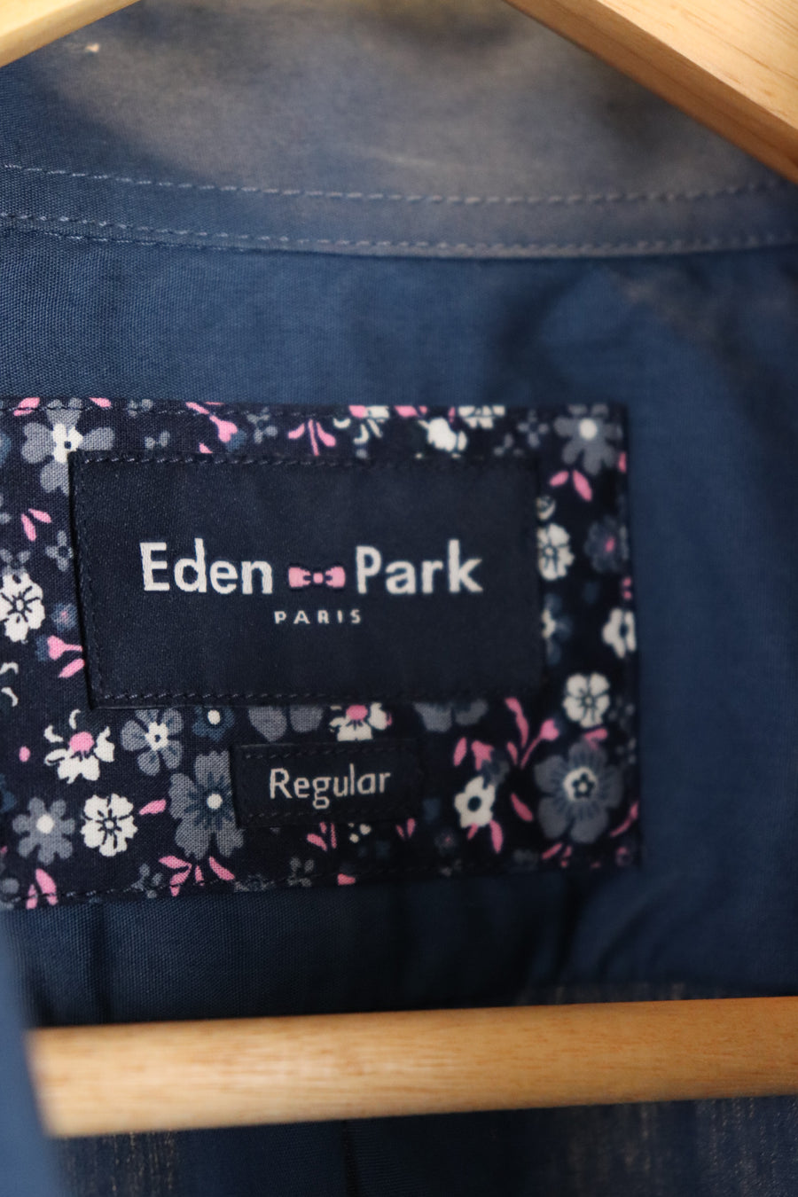 Eden Park Floral Elbow Patch Shirt