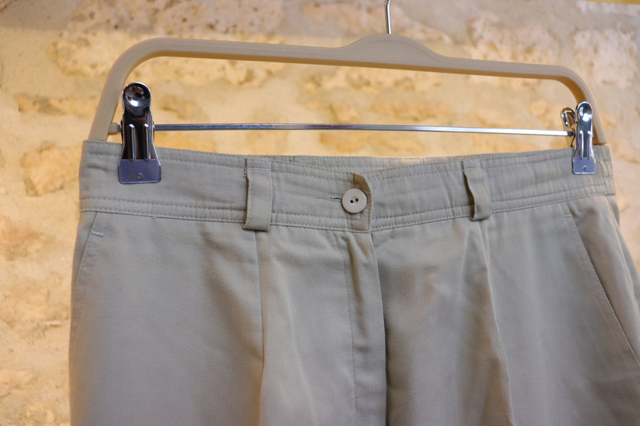 Pantalon Court Coton