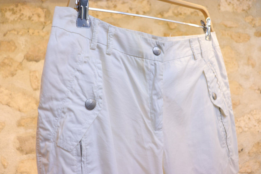Weekend Max Mara Pantalon Blanc Ourlet