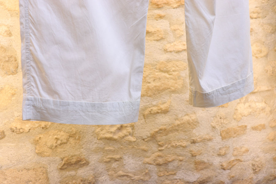 Weekend Max Mara Pantalon Blanc Ourlet