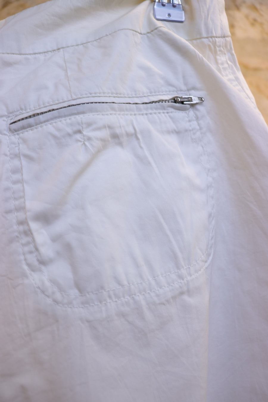 Weekend Max Mara Pantalon Blanc Ourlet