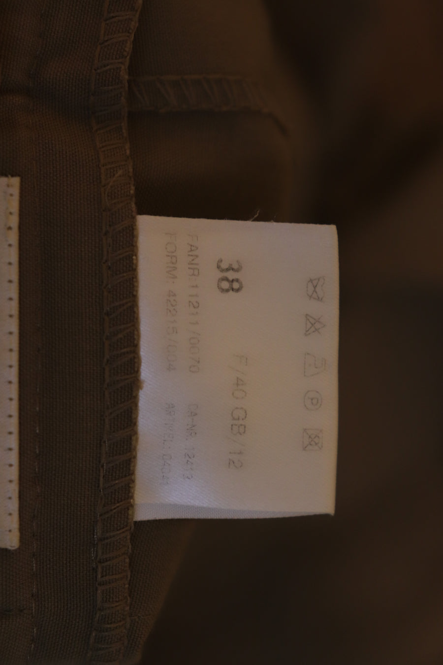 Basler Pantalon Tailleur Camel