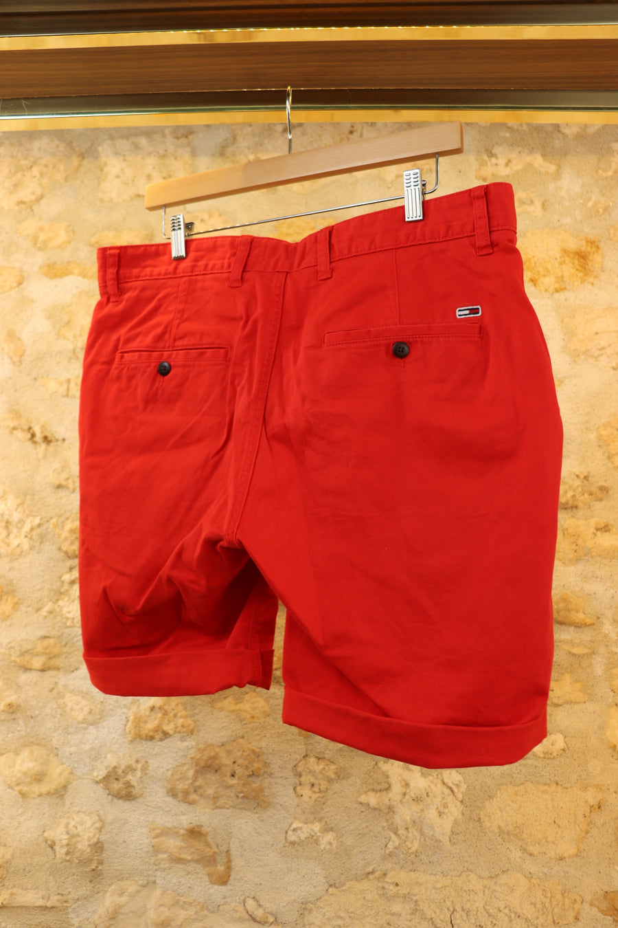 Tommy Hifilger Chino Short Flame Scarlet