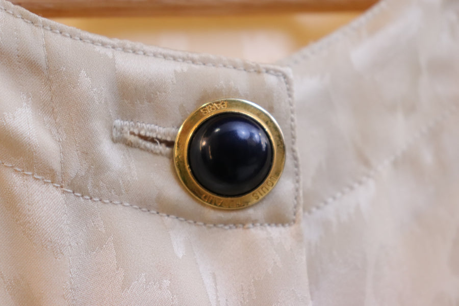 Louis Féraud Blouse Léopard Soie