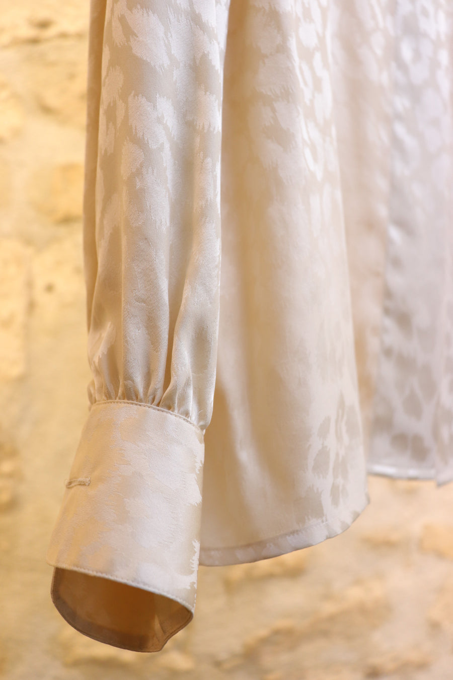 Louis Féraud Blouse Léopard Soie