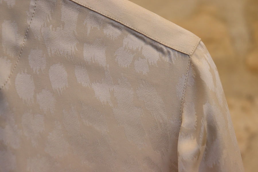 Louis Féraud Blouse Léopard Soie