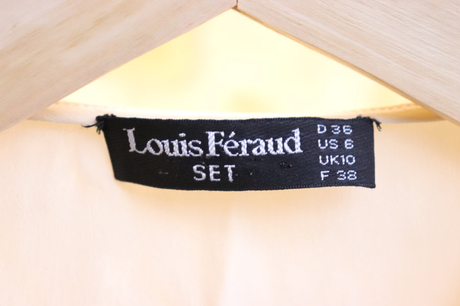 Louis Féraud Blouse Soie Écru