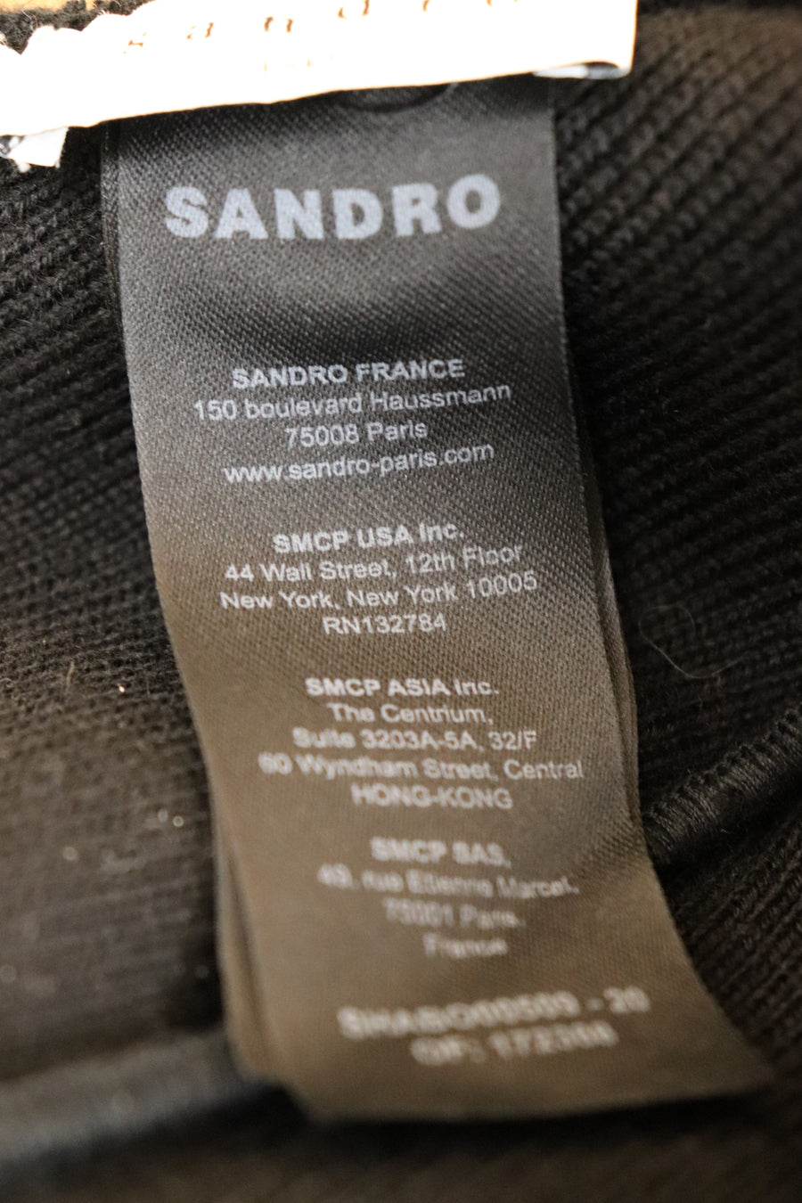 Sandro Bonnet Logo Black