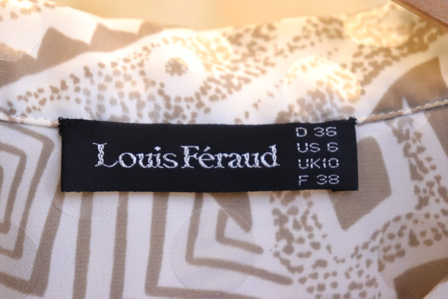 Louis Féraud Chemise Croisé Pois