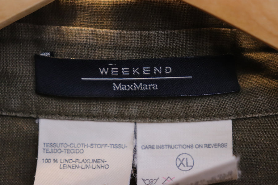 Max Mara Weekend Chemise Fleuri Lin