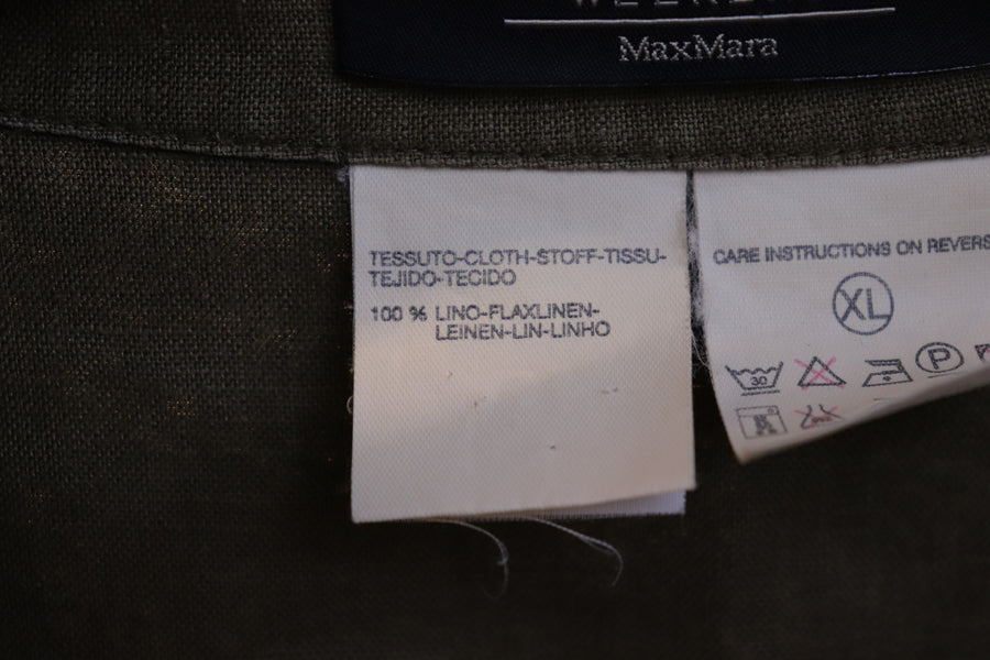 Max Mara Weekend Chemise Fleuri Lin