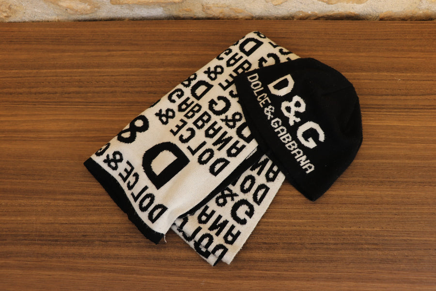 Dolce &amp; Gabbana Hat + Scarf Kit