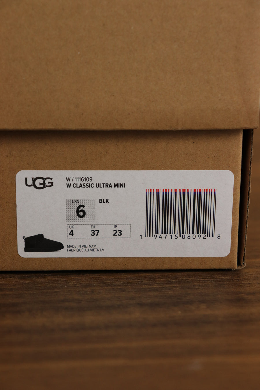 UGG Classic Ultra Mini Boot Black