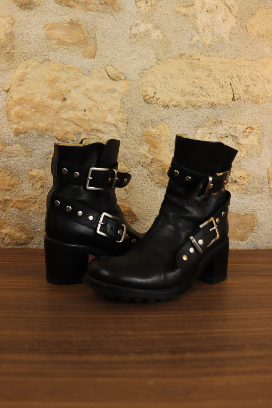 Bottines Biker Free Lance