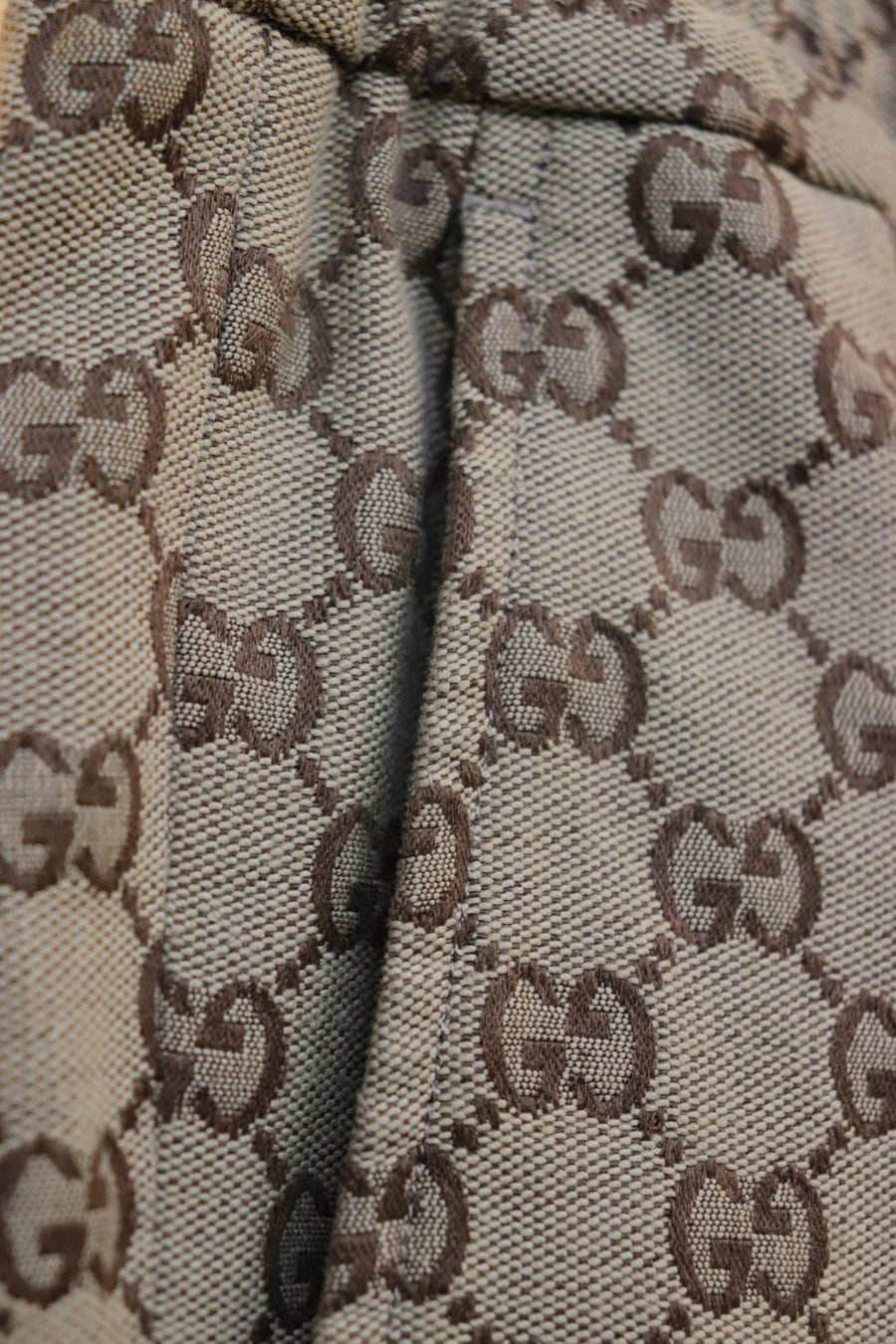 Gucci Pantalon Jogging Camel Ebène