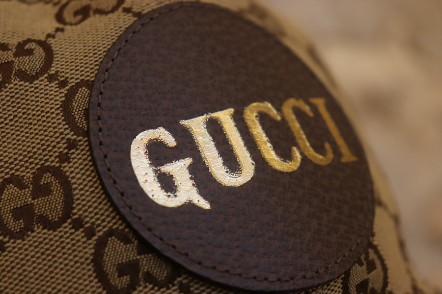 Gucci Casquette Leather Logo