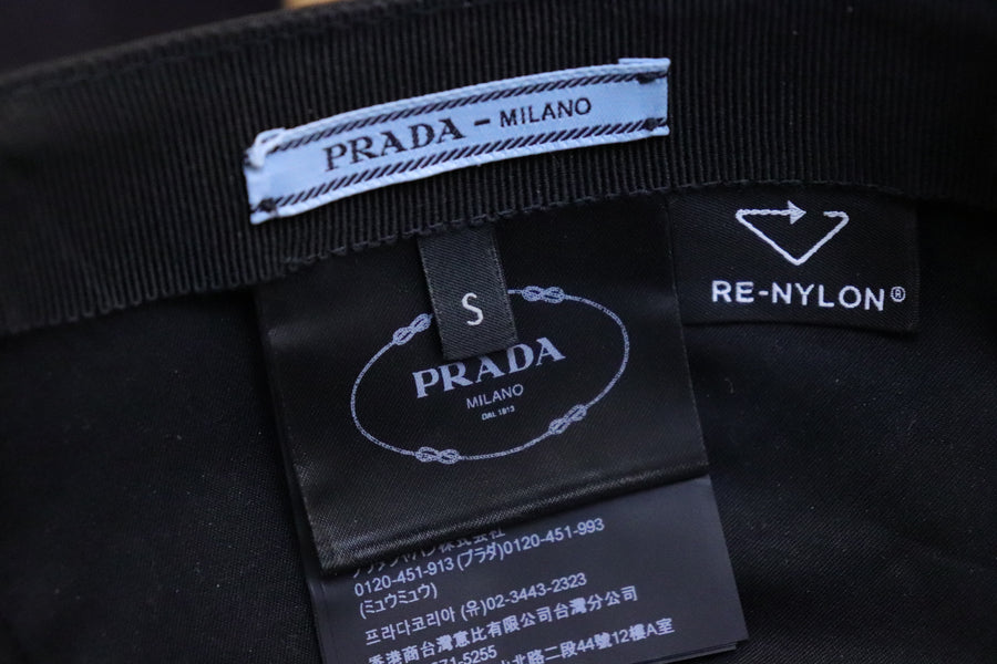 Prada Casquette Re-nylon Black