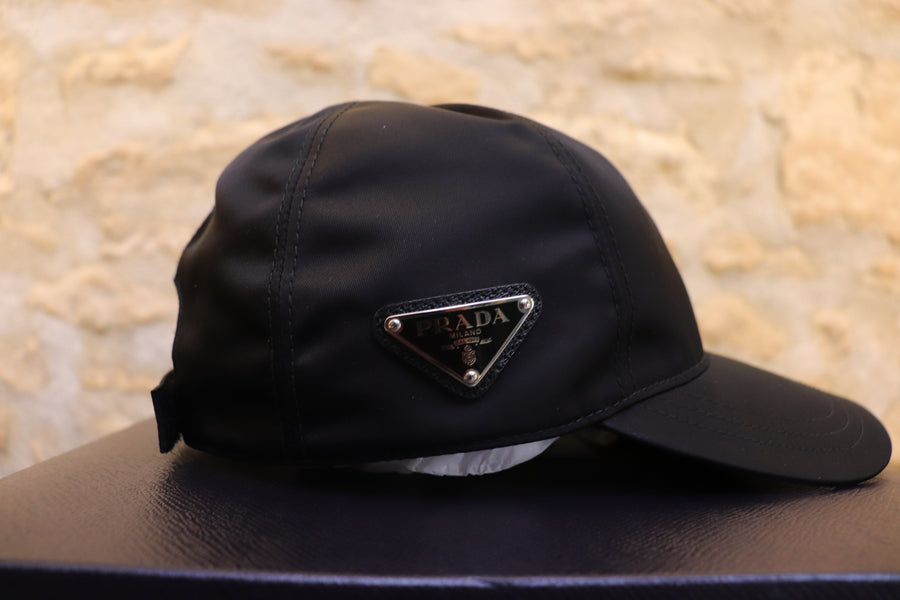 Prada Casquette Re-nylon Black
