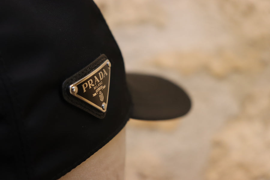 Prada Casquette Re-nylon Black