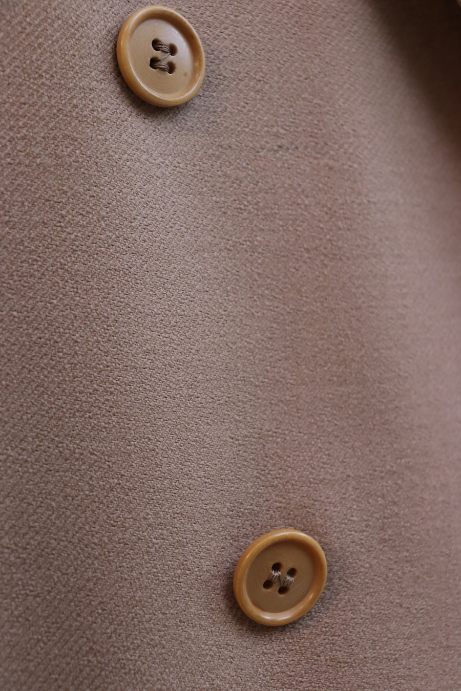 Blazer Croisé Laine Camel