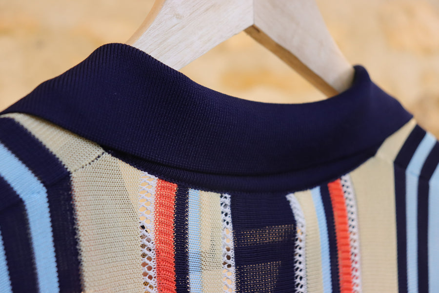 Lanvin Polo Maille Multicolore