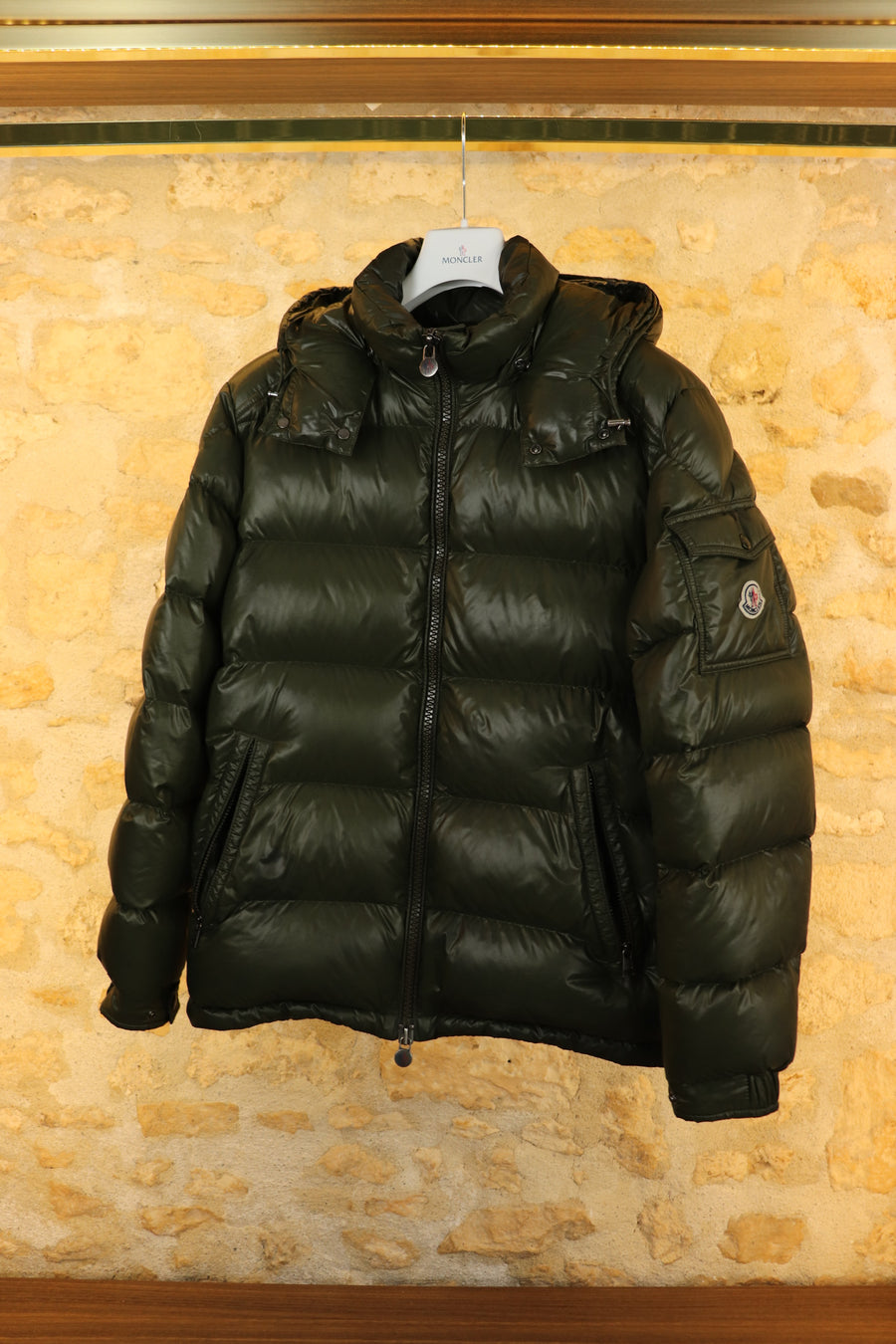 Moncler Doudoune Maya Vert Olive