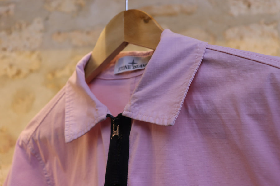 Stone Island Surchemise Zip Pink