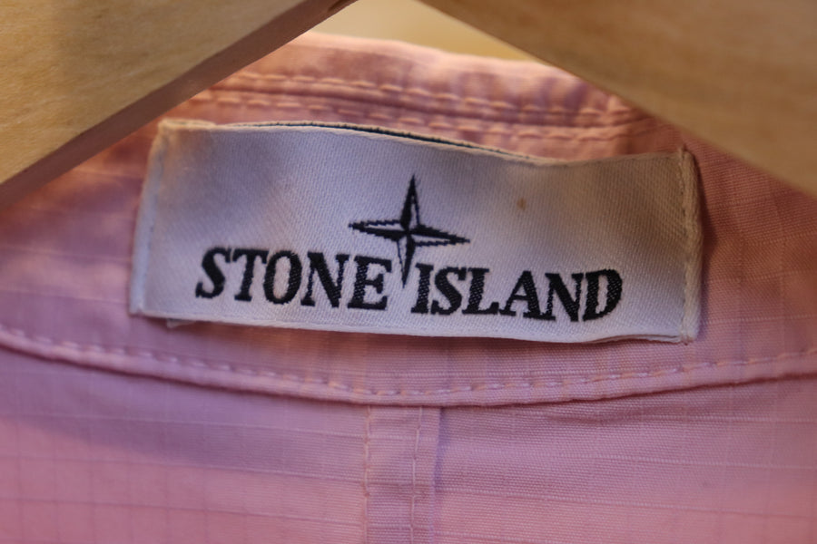 Stone Island Surchemise Zip Pink
